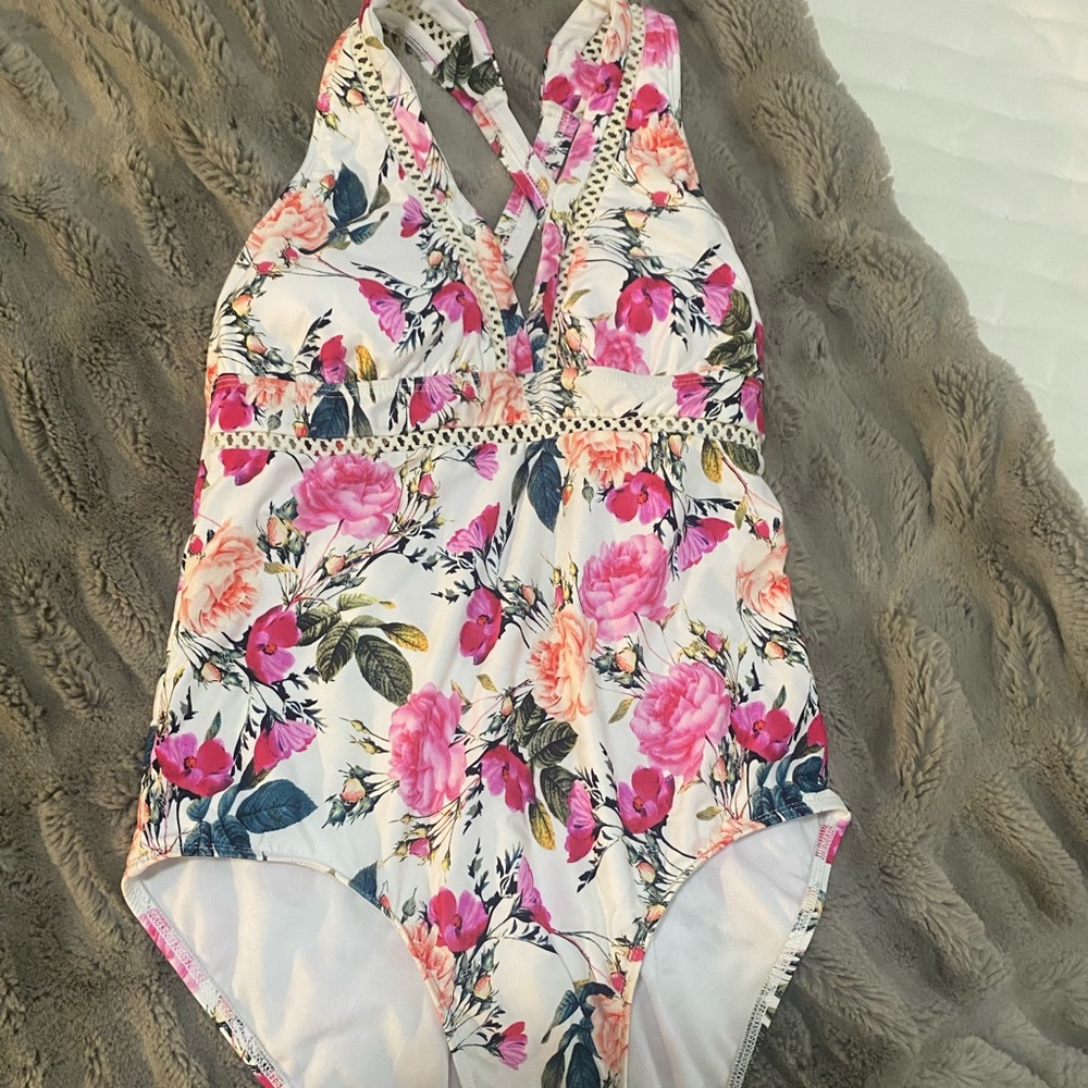 Antonio Melani floral swimsuit
